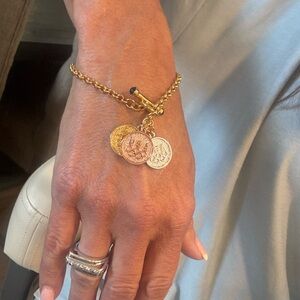 Gold, Silver & Bronze USA OLYMPIC Charm Bracelet